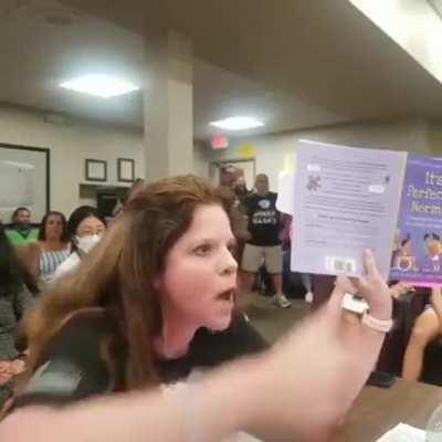 Another mom destroys the school board over sexualized “kids” book