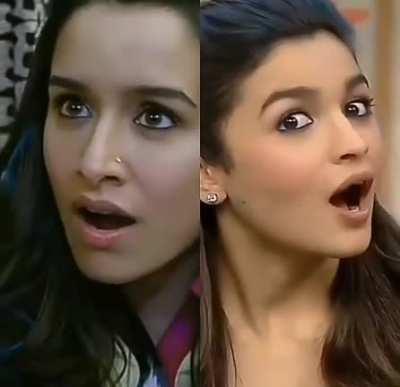 Which mouth would you prefer: Shraddha or Alia