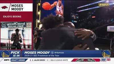 [Video] ESPN Analyst Kendrick Perkins Can't Pronounce Draft Pick Moses Moody's Name