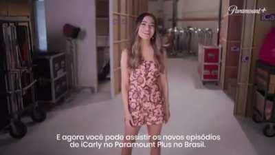 Miranda’s iCarly ad for Brazil