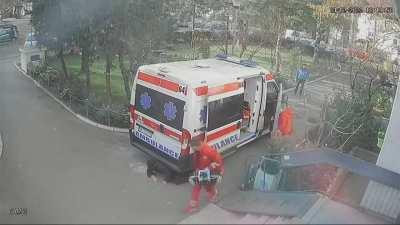 Serbian ambulance fail