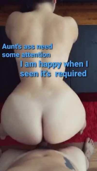 I want to fuck my aunt. Im obsessed with her ass.