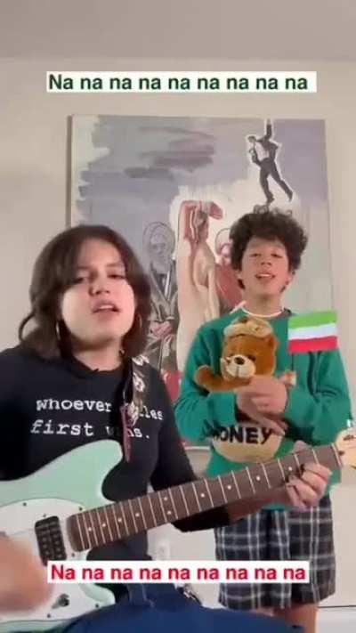 Hey Khamenei! Fuck you! | A song by two kids trying to support brave women in Iran