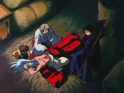 Miroku is Inuyasha's best friend