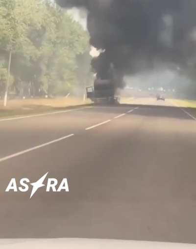 Low Aerial Manoeuvres and Burning Vehicles: Kursk Direction