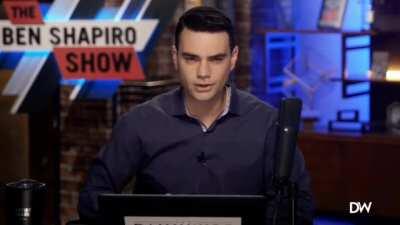 Ben Shapiro chalking the wildfires up to god, not climate change.