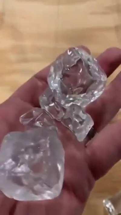 Prop ice used in movies