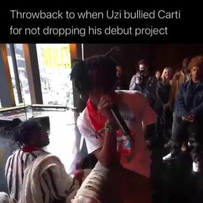 No wonder they said carti and uzi was also boxing in the studio😂🤣