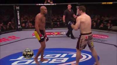 Anderson silva vs forest Griffin slow- mo ko