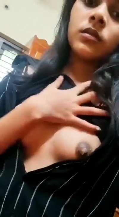 Cute selfie nipples