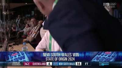 State of Origin Game III: NSW Celebrate as they Win the Series