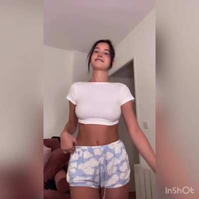 Dancing in shorts