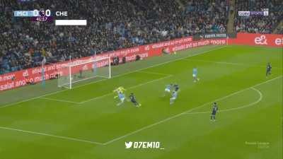 Man City 0-[1] Chelsea-Raheem Sterling 41’