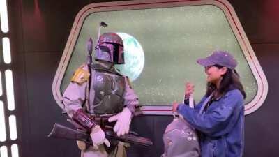 I brought Boba Fett a bounty. Was he happy? No.