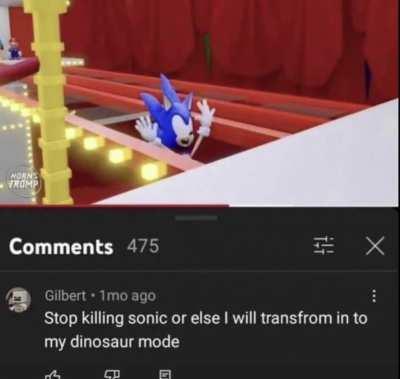 Stop killing sonic or else