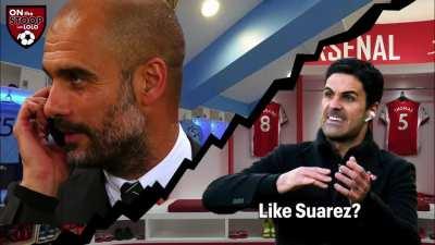 Pep Calls Arteta for help... Please beat Liverpool