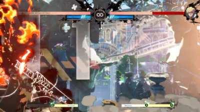 Ramlethal Wallbreak Combo From Corner (1 bar)