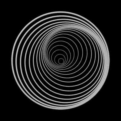 Rolling Concentric Arrangement | GIF Loop by Xponentialdesign [OC][A]