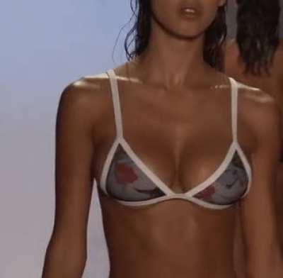 Ashley Sky knows how to catwalk