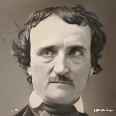 Animated photo of Edgar Allen Poe