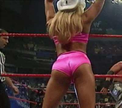 Trish’s booty is just incredibly sexy