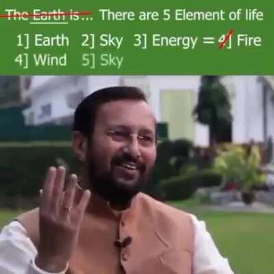 Prakash Javadekar - Minister of Environment, forest and Climate change