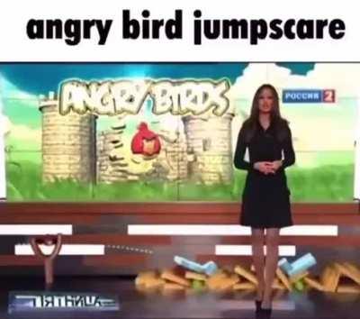 Angry birds moment