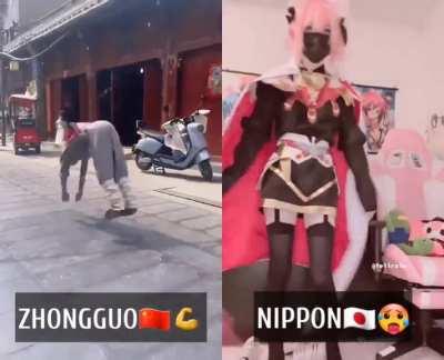 Boys in ZHONGGUO vs Boys in NIPPON