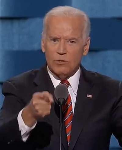 someone asked where warmongering biden went, hes still in there, we must dig it out!