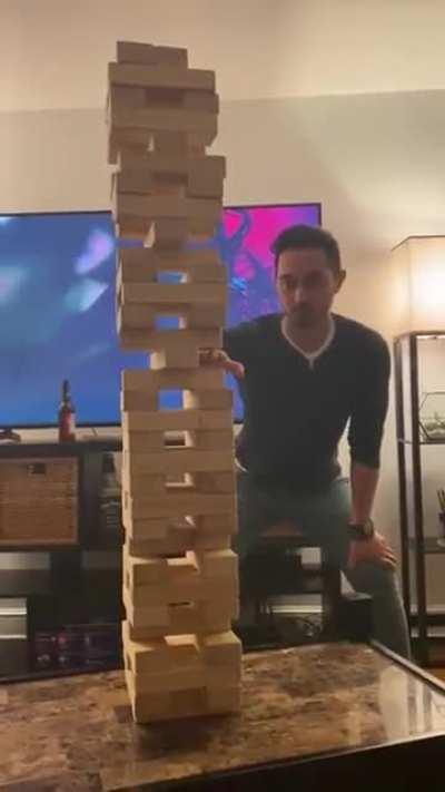 This is a pro jenga move...