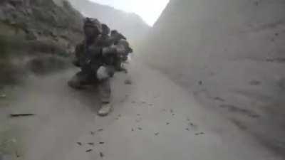 French Foreign Legion battle with the Taliban
