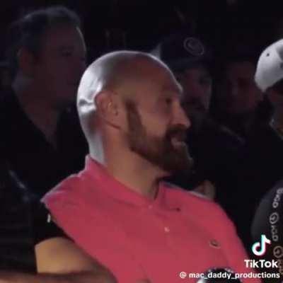 Francis telling Fury how it is outside of boxing