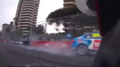 Probably the most epic overtake in motorsports history