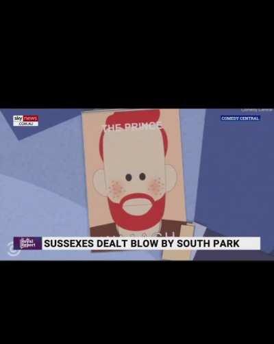 South Park episode mocking Prince Harry and Meghan Markle