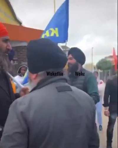 Only a khalistani can do this- hateful always