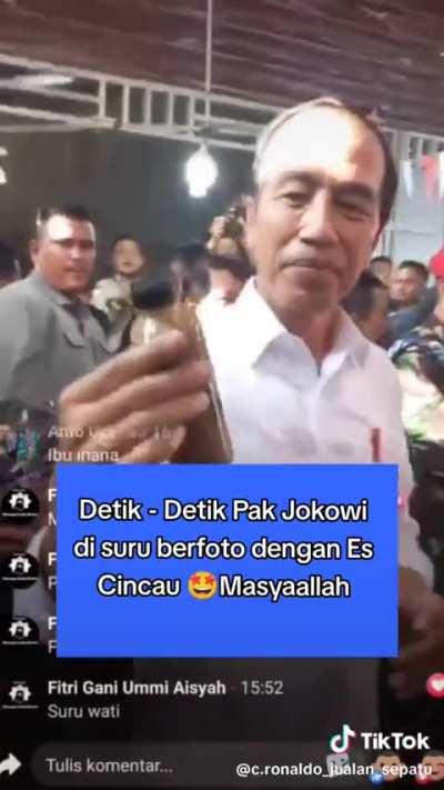 Brand Ambassador: Jokowi