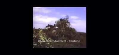 IRA shoot at British Military helicopter 1988