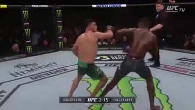 59 seconds of &quot;The Last Stylebender&quot; Israel Adesanya hurting people in style