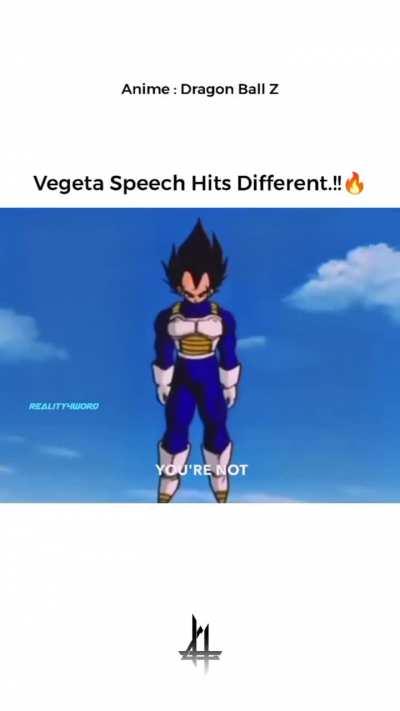 Vegeta speech