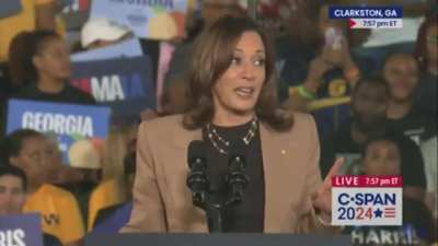 Kamala Harris puts Trump on notice. Tick-tock, traitor