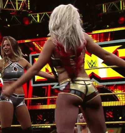 Throwback from NXT