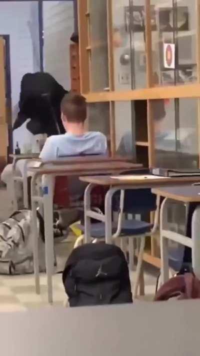 Student yells “What Did I Do” as he is brutally attacked in class