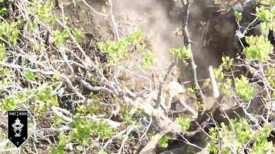 Very Graphic! Brutal footage of Russian troops being eliminated by operators of the 1st Assault Battalion of the 92nd Assault Brigade. Bakhmut Sector.