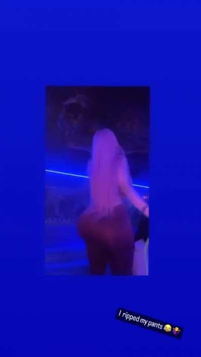 Her ass is literally a perfect bubble