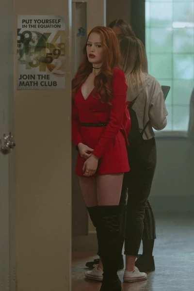 Madelaine Petsch and her &quot;school appropriate&quot; outfit according to the TV show