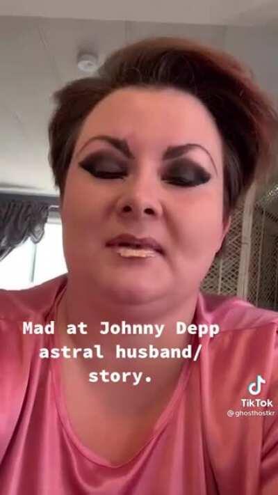 Woman claims to be married to Johnny Depp when she astral projects