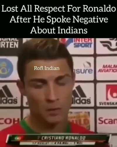 every indian ronaldo fan should listen this