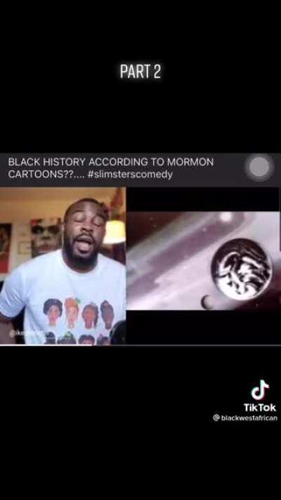 Black history... according to a Mormon cartoon