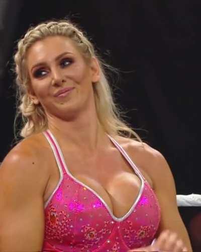 Charlotte Flair boobs bouncing