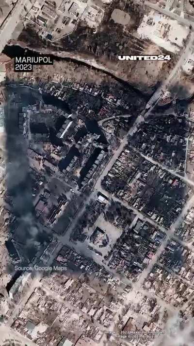 Aftermath of the Russian invasion of Ukraine on Google Maps